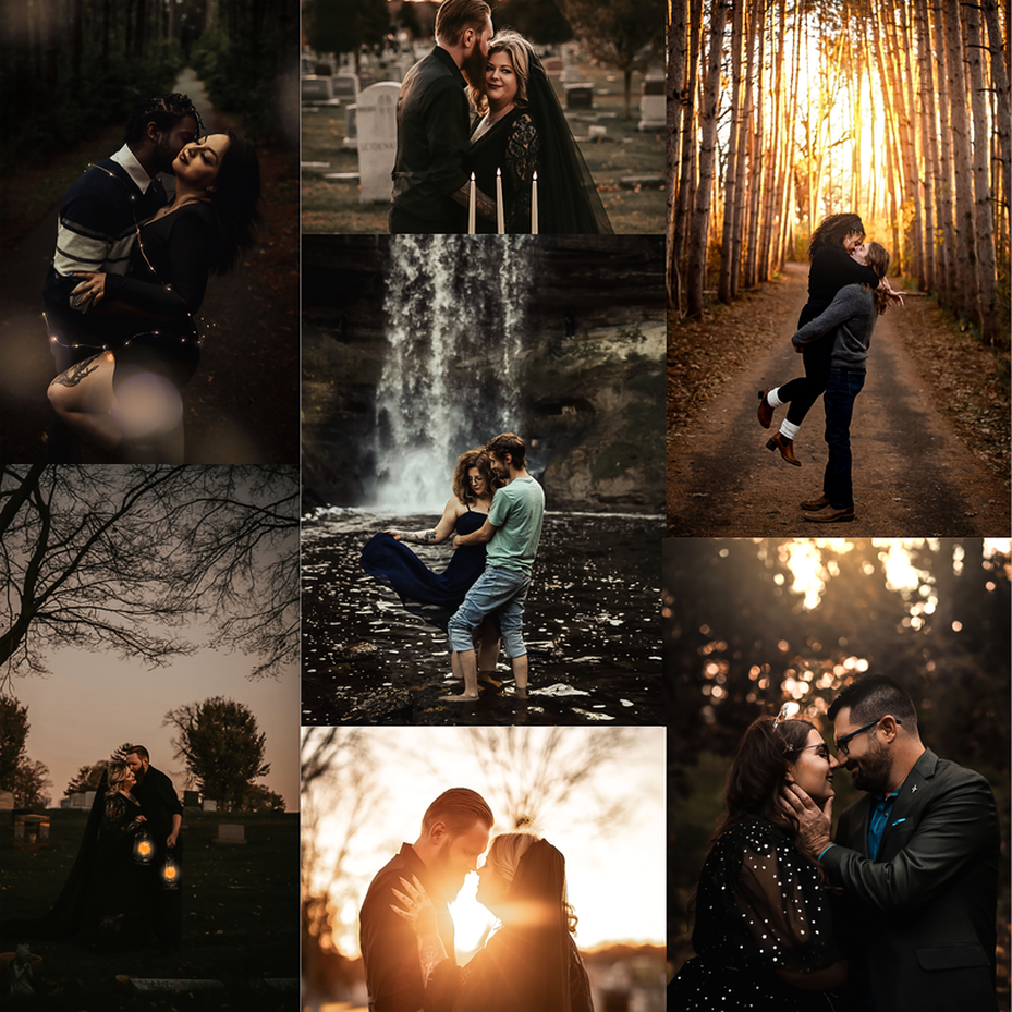 How to pose for engagement session. Inspiration for couples.